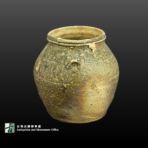 漢 印紋灰陶罐 蓆紋灰陶罐｜國家文化記憶庫