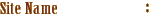 Site Name